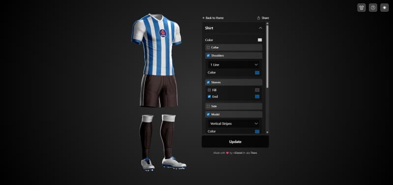 Kit Generator - 3D Kit Configurator